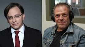 אראל סגל ונדב אייל, צילום: 103FM ופייסבוק